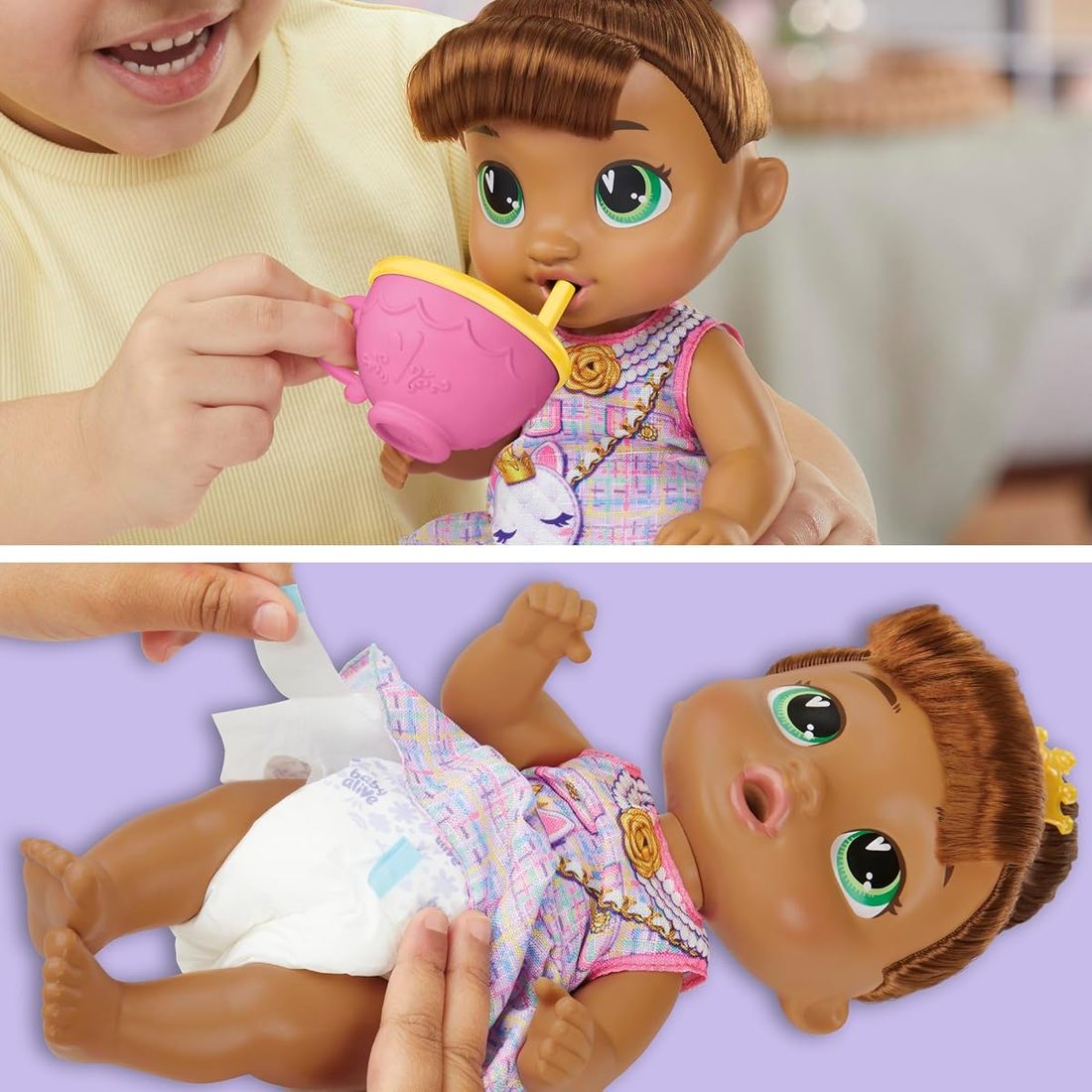 Bubbly Tea Party Sophia Sparkle Doll, view 5