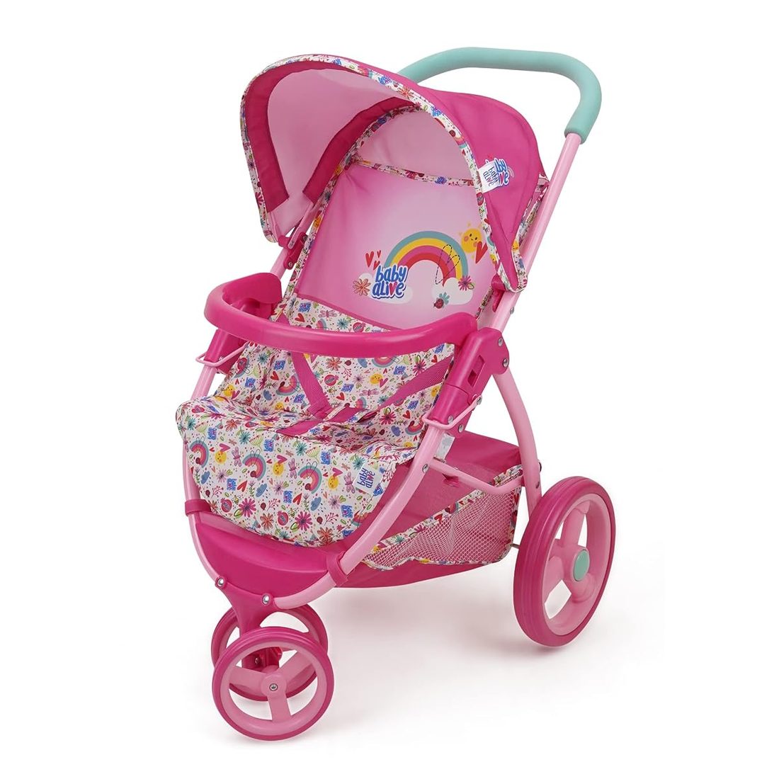 Doll Jogging Stroller, Pink Baby Alive doll set