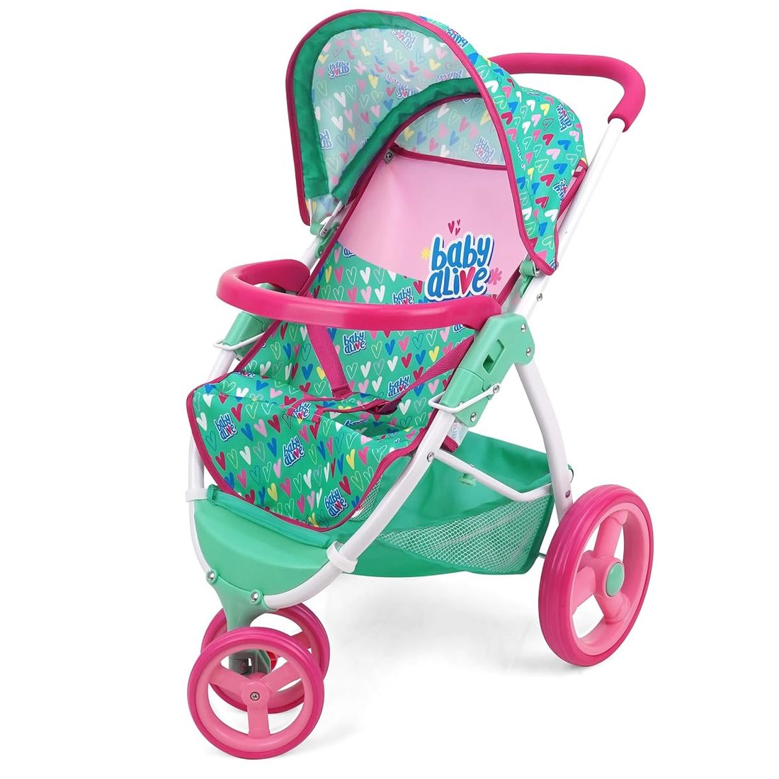 Doll Jogging Stroller, Pram Baby Alive doll set