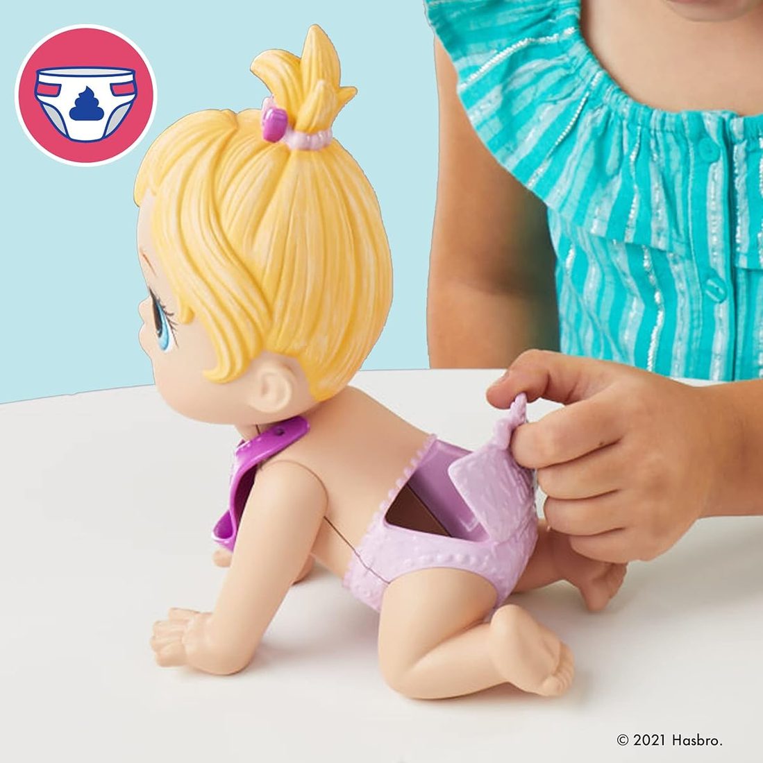 Lil Snacks Doll, Blonde Hair, view 4