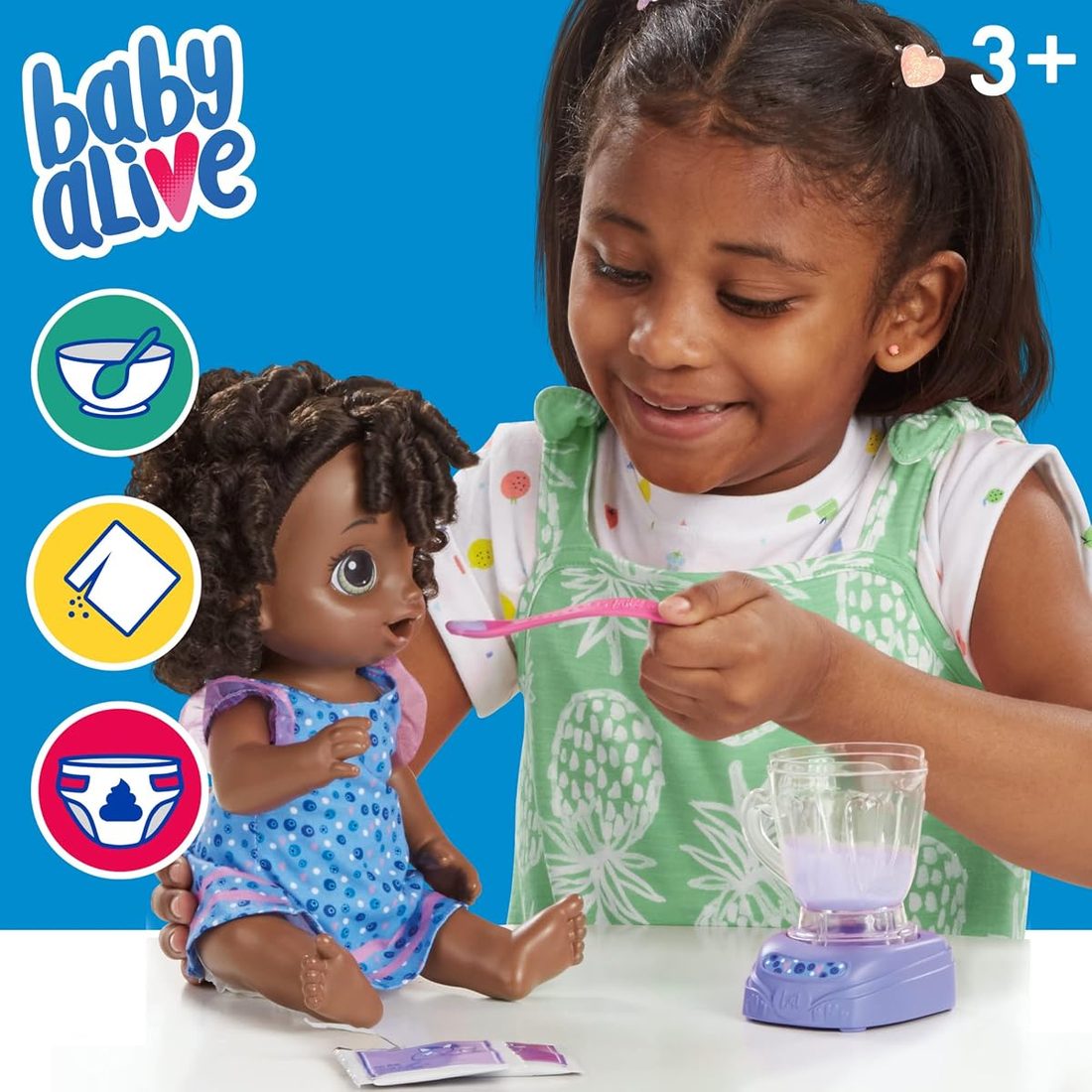 Magical Mixer Baby Doll Blueberry Blast, view 2