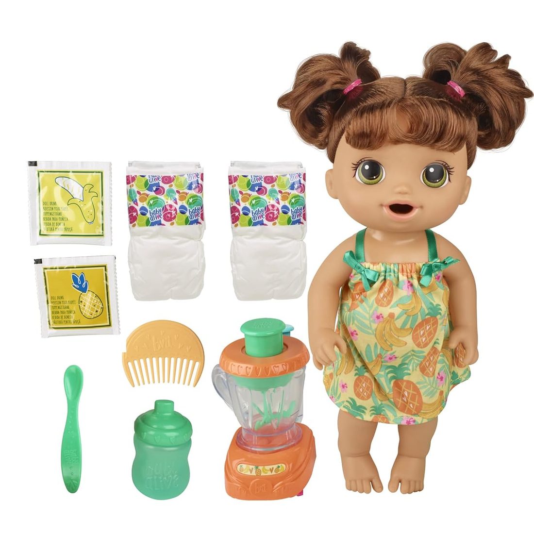 Magical Mixer Baby Doll Tropical Treat Baby Alive doll set
