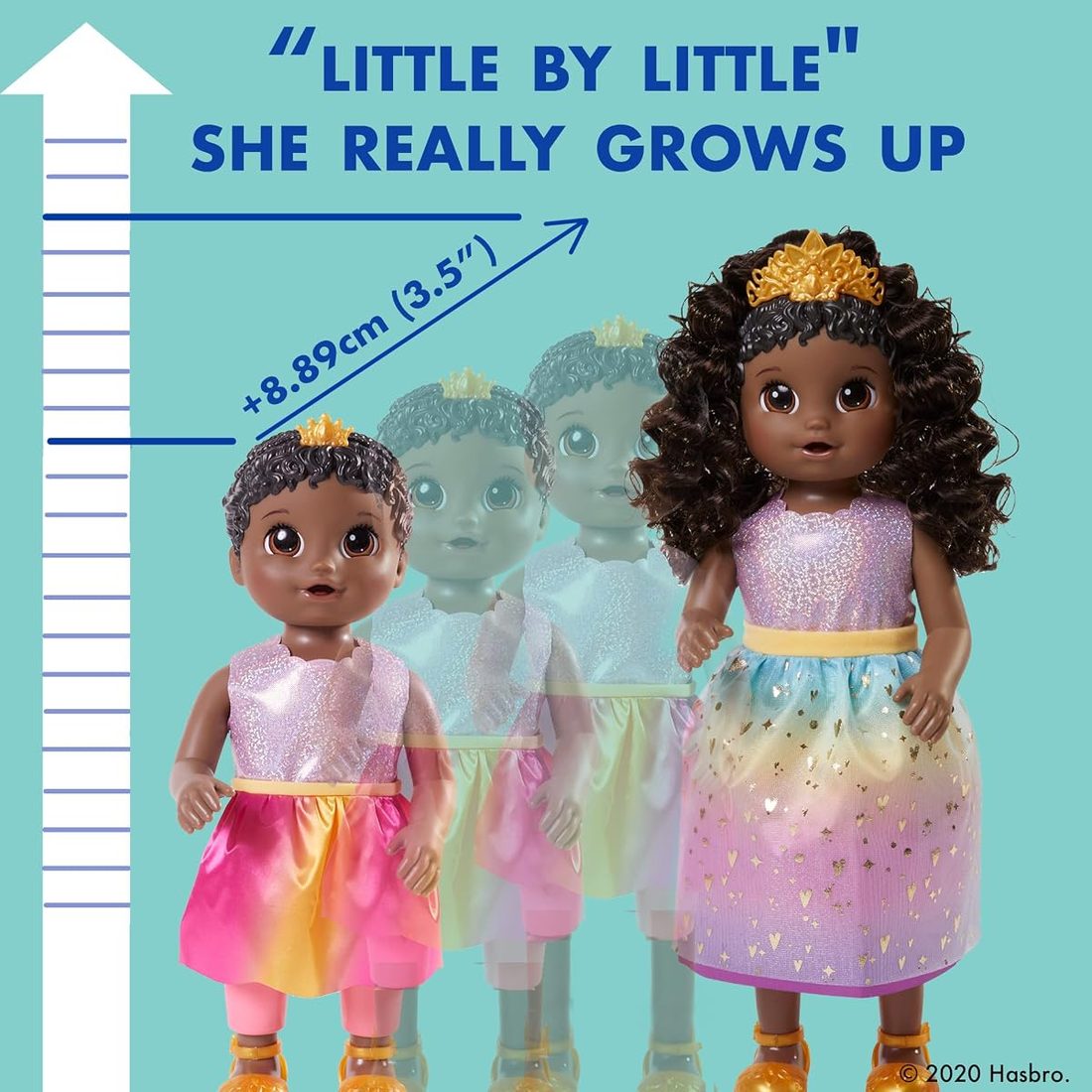 Princess Ellie Grows Up, Black Hair, view 3