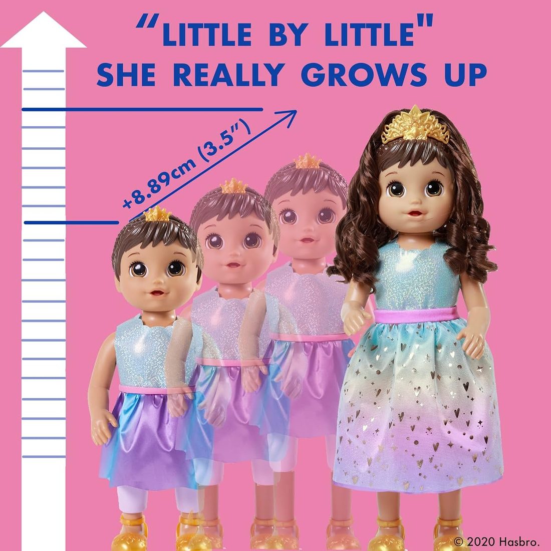 Princess Ellie Grows Up, Brown Hair, view 3