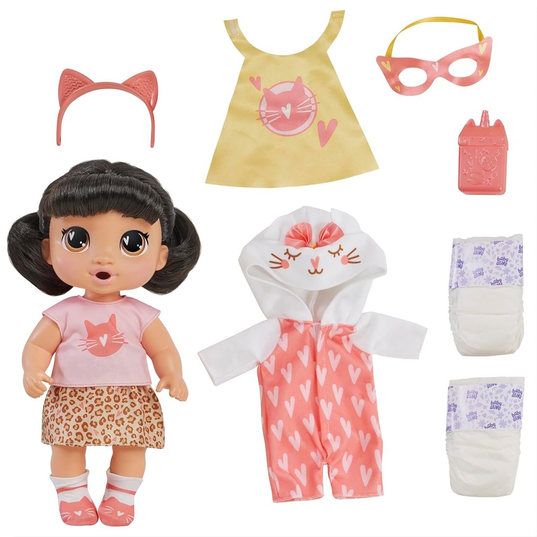 Super BFF Katie Kat Baby Alive doll set