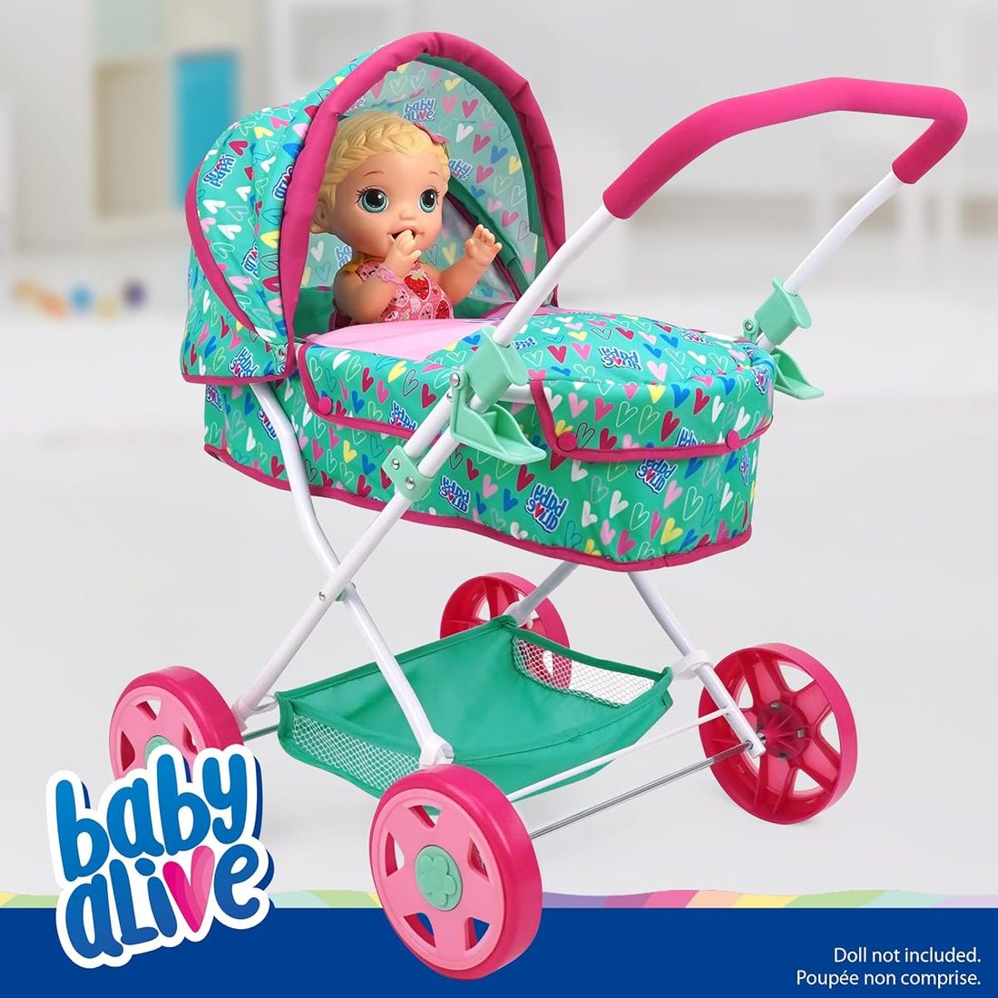 Travel N' Feed 7pc Doll, view 3